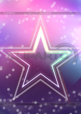 Abstract background with 3d star | High resolution stock illustration |ID 7391379