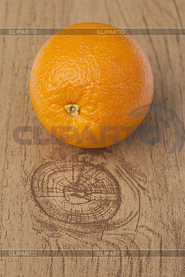 Orange on wooden table | High resolution stock photo |ID 4707405