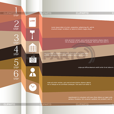 Conjunto de cintas. Diseño Infografía | Ilustración vectorial de stock |ID 4803896