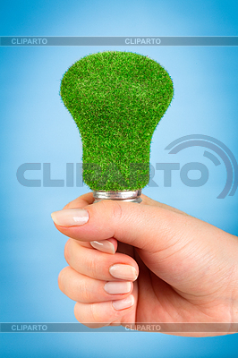 Concept Eco light bulb | High resolution stock photo |ID 4822946