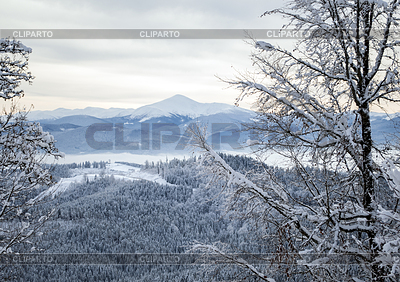 Beautiful mountains in winter | High resolution stock photo |ID 6744914