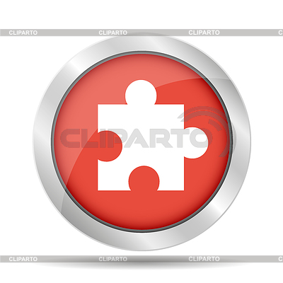 Puzzle Иконка на кнопку Интернет Оригинальные | Векторный клипарт |ID 4920608