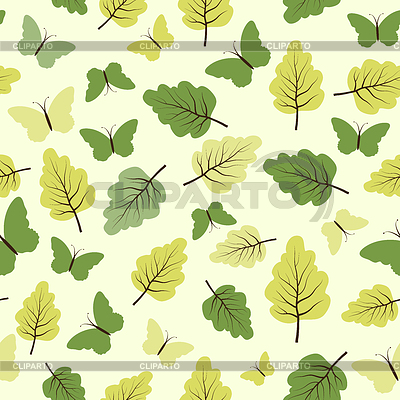 Seamless tree pattern background. Vector | Stock Vector Graphics |ID 4932172