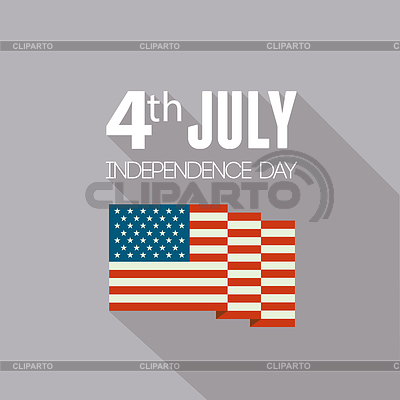 American Independence Day. Flat design | Stock Vector Graphics |ID 5054704
