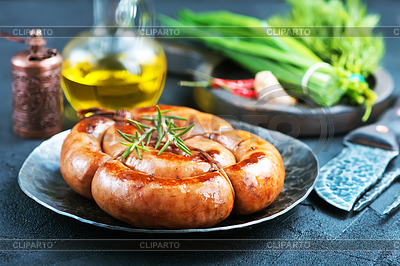 Fried sausages | High resolution stock photo |ID 6301356