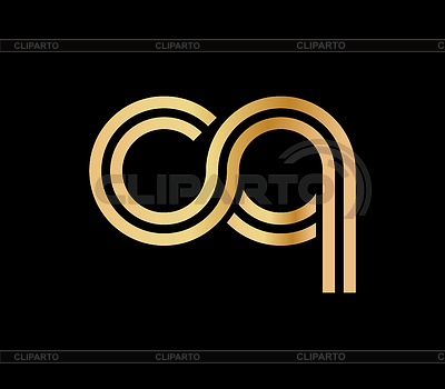 Letras minúsculas cy q. Diseño de encuadernación plana en | Ilustración vectorial de stock |ID 7066645