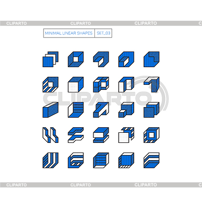 Formas geométricas | Ilustración vectorial de stock |ID 6251858