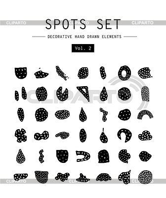 Establecer elementos decorativos | Ilustración vectorial de stock |ID 6401538