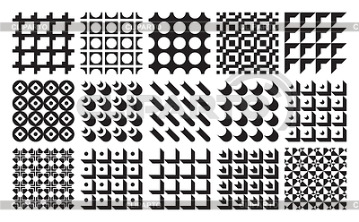 Seamless geometric patterns set classic ornament | Stock Vector Graphics |ID 6550858